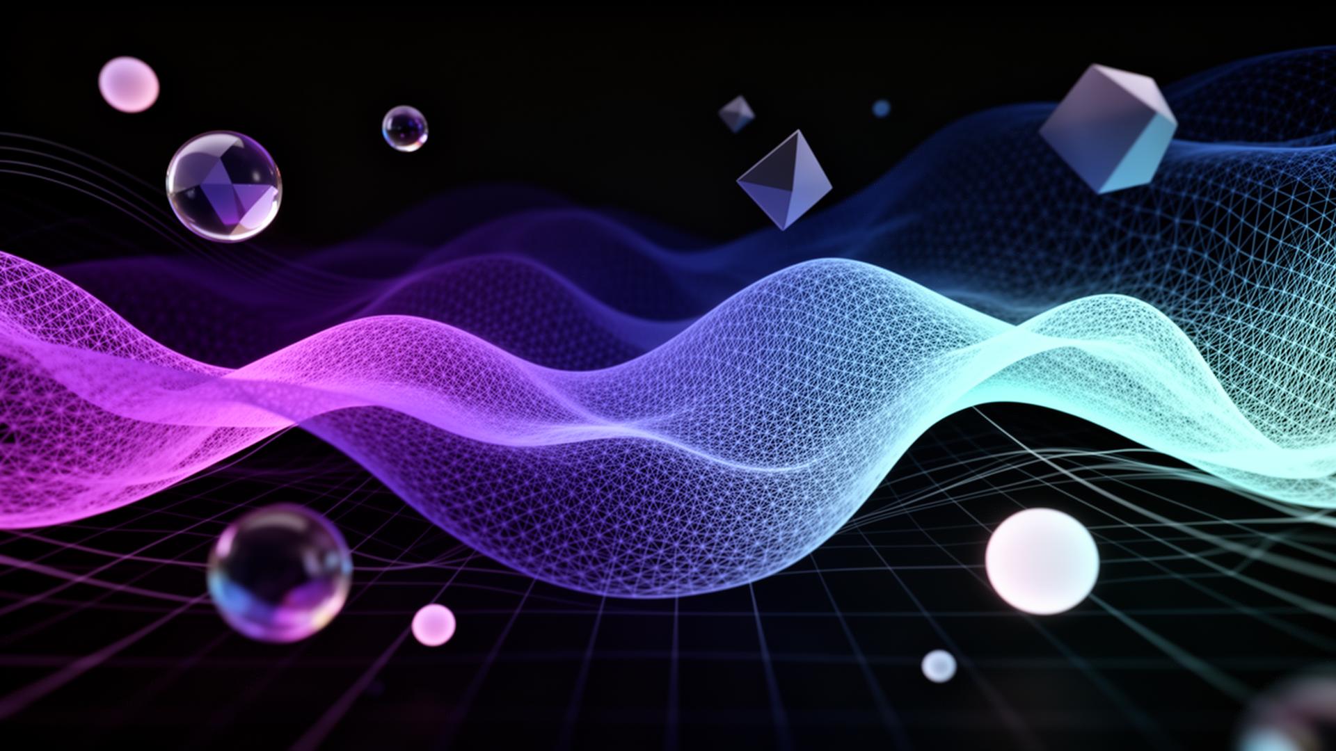 Abstract premium tech visual representing digital systems